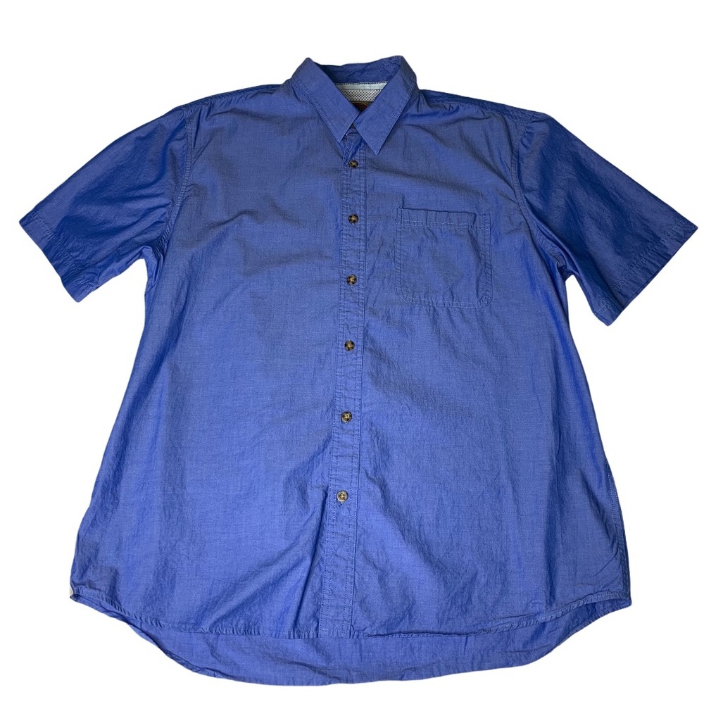 Boston Traders Blue Casual Button Down Shirt